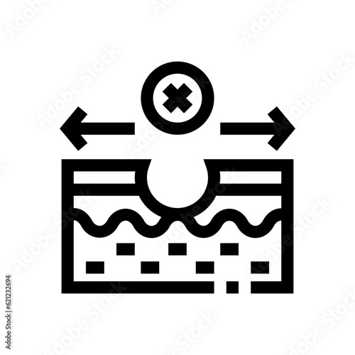 elasticity outline icon