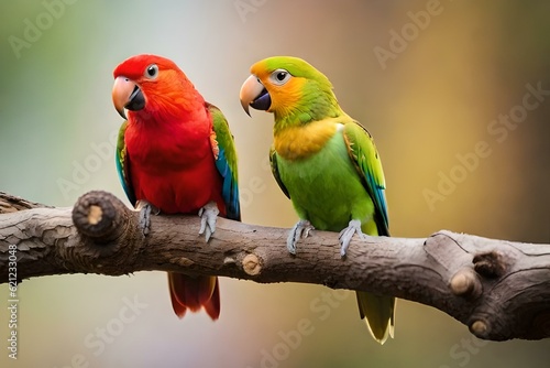 red and yellow macaw © SAJAWAL JUTT
