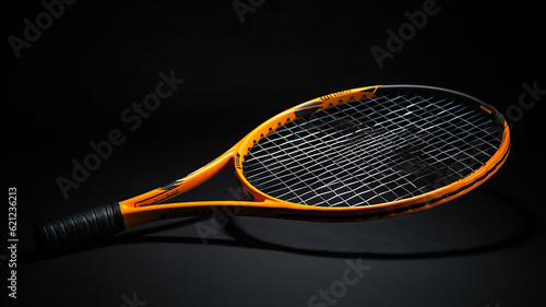 High-Quality Tennis Rackets for Accurate Shots. Generative Ai © Malika