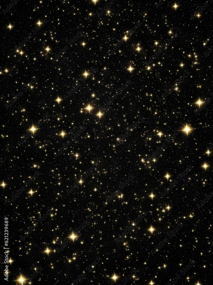 Fototapeta premium golden christmas lights