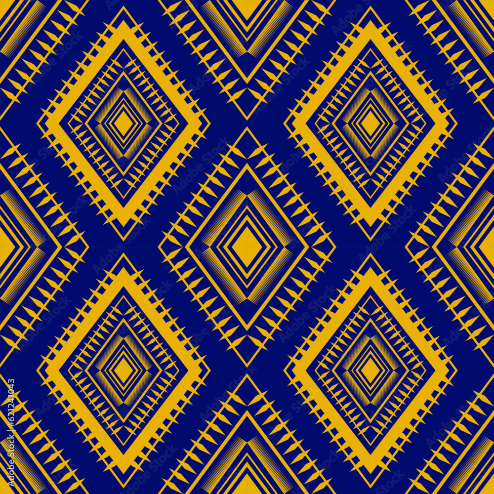 Beautiful Ethnic abstract ikat art. Seamless pattern in tribal,folk embroidery,and Mexican style.Aztec geometric art ornament print.Design for carpet,wallpaper, clothing,wrapping,fabric,cover Beautiful Ethnic abstract ikat art. Seamless pattern in tribal,folk embroidery,and Mexican style.Aztec geometric art ornament print.Design for carpet,wallpaper, clothing,wrapping,fabric,cover