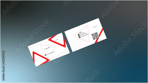 Modern and stylist, attractive business card.
