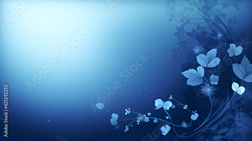 Blue Flower Background Images | Generative AI