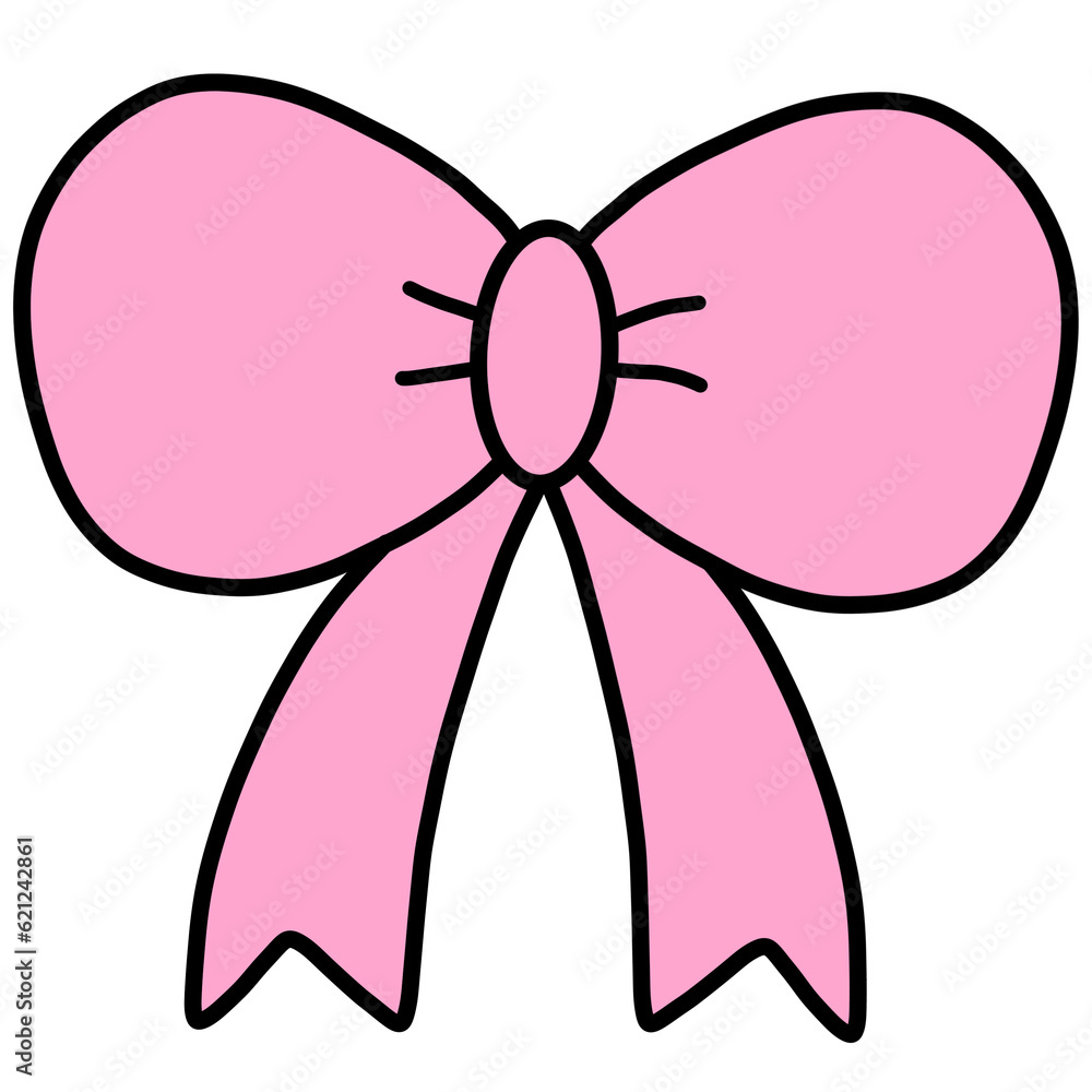 pink ribbon bow pink ribbon bow