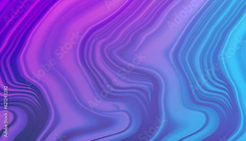 abstract background with waves, purple, pink, wallpaper, waves, silk, blue, AI generated © Rahain