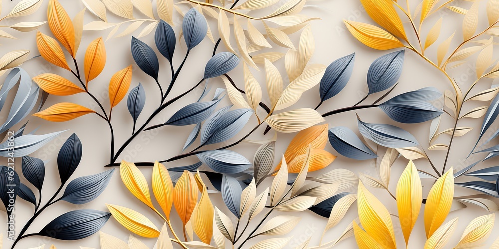 AI Generated. AI Generative. Boho ash art plant botanical flower exotic tropical pattern decoration texture background. Graphic Art AI Generated. AI Generative. Boho ash art plant botanical flower exotic tropical pattern decoration texture background. Graphic Art