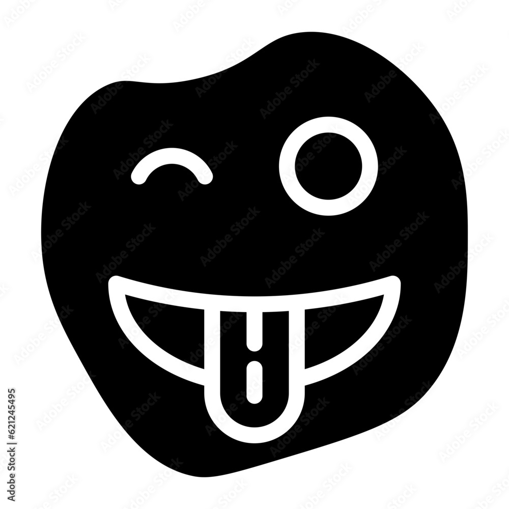 funny emoji glyph funny emoji glyph
