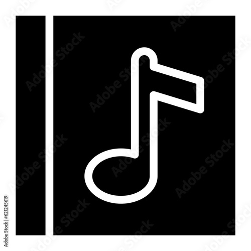 music book glyph 