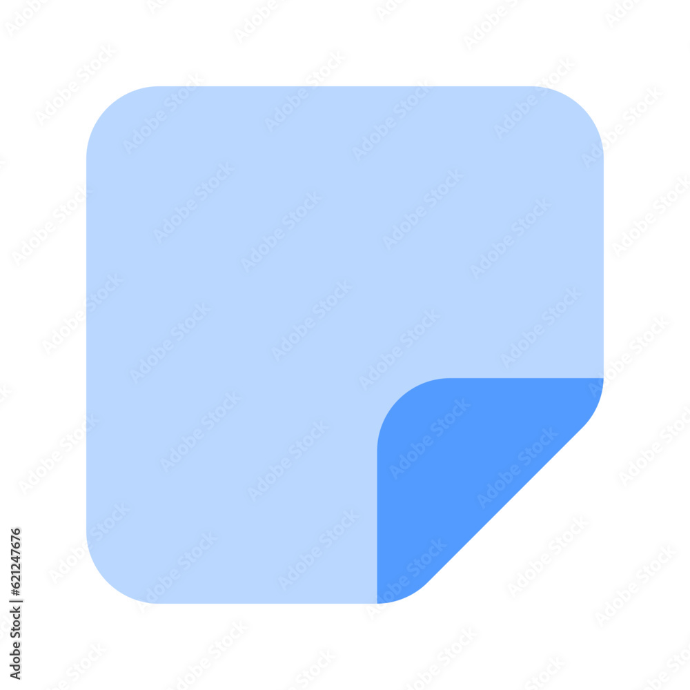 sticky note duotone icon sticky note duotone icon