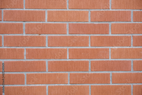 red brick wall texture as background