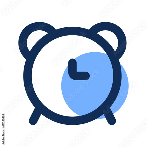 alarm filled line icon