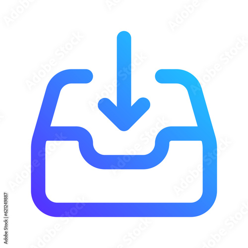 inbox gradient icon