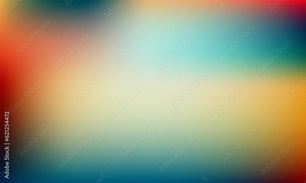 Obraz premium glowing colorful gradient background with grain texture
