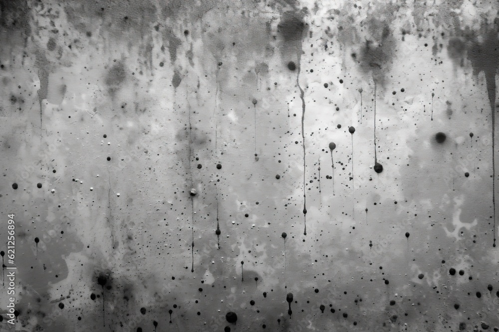water droplets on a monochromatic wall. Generative AI water droplets on a monochromatic wall. Generative AI