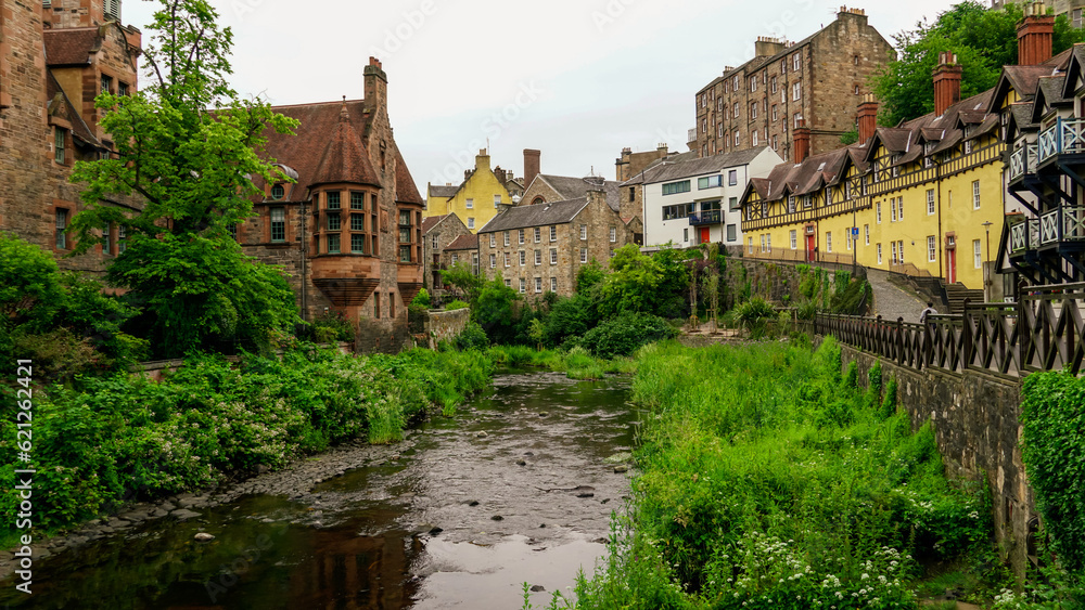 Fototapeta premium Dean Village, Edinburgh