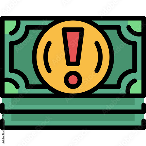 crisis filled outline icon