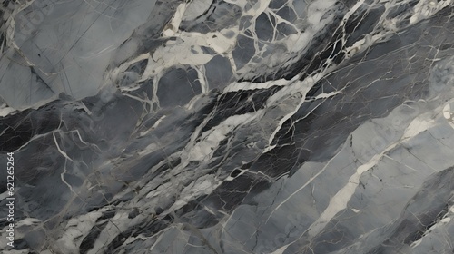 Elegant Marble Texture in graphite Colors. Luxury panoramic Background. 