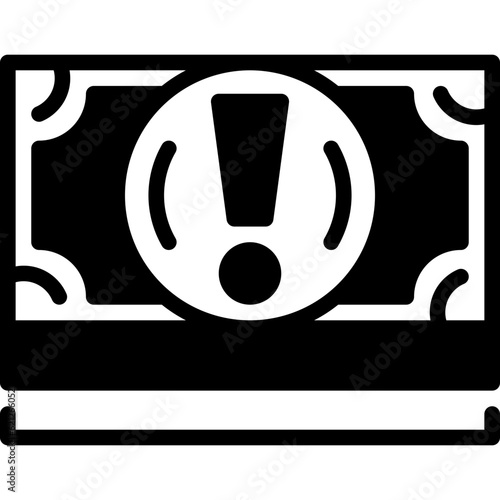 crisis solid line icon