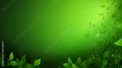 green background with grass | Generative AI