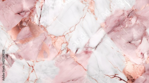 Wallpaper Mural Elegant Marble Texture in rose gold Colors. Luxury panoramic Background.
 Torontodigital.ca