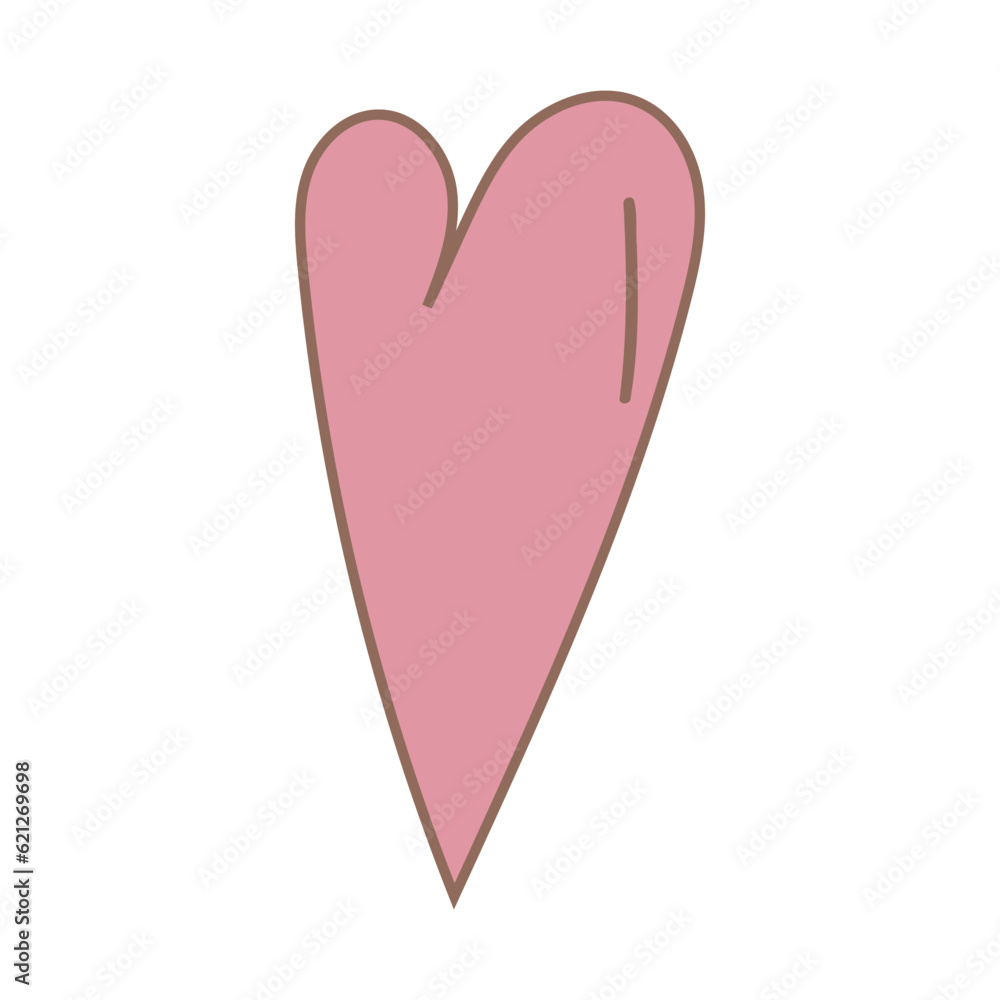 heart pink love relationship color element icon heart pink love relationship color element icon