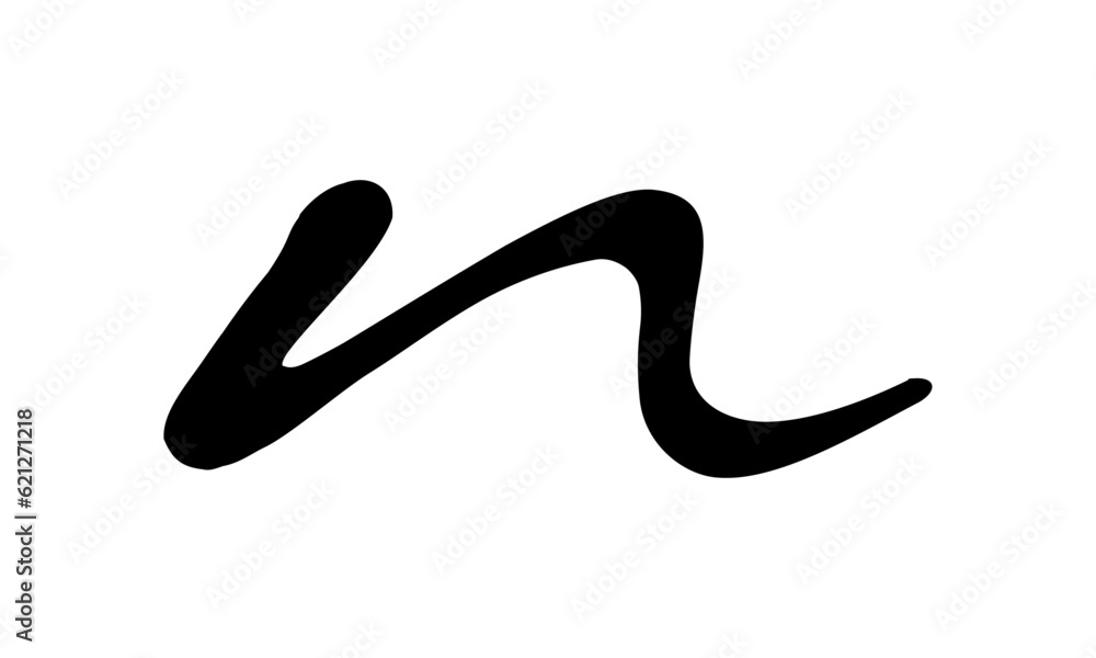 Simple and modern letter N initials logo design Simple and modern letter N initials logo design