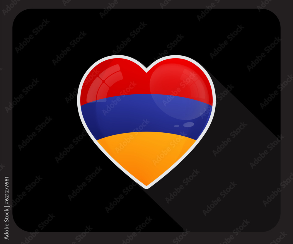Armenia Love Glossy Pride Flag Icon
Armenia Love Glossy Pride Flag Icon