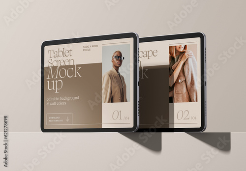 Tablet Screen Mockup