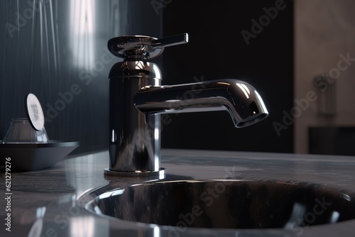 modern faucet  Generative AI