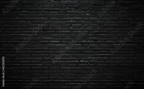 黒いレンガの壁