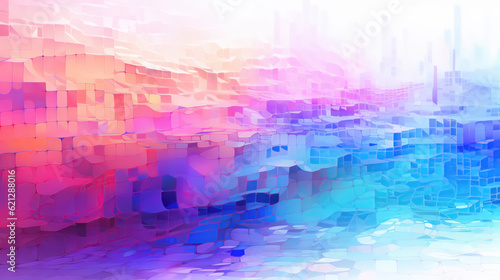  illustrations flexible surface of multicolored background