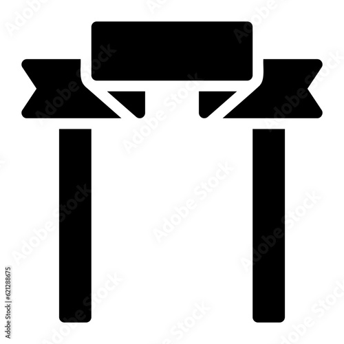 banner glyph icon