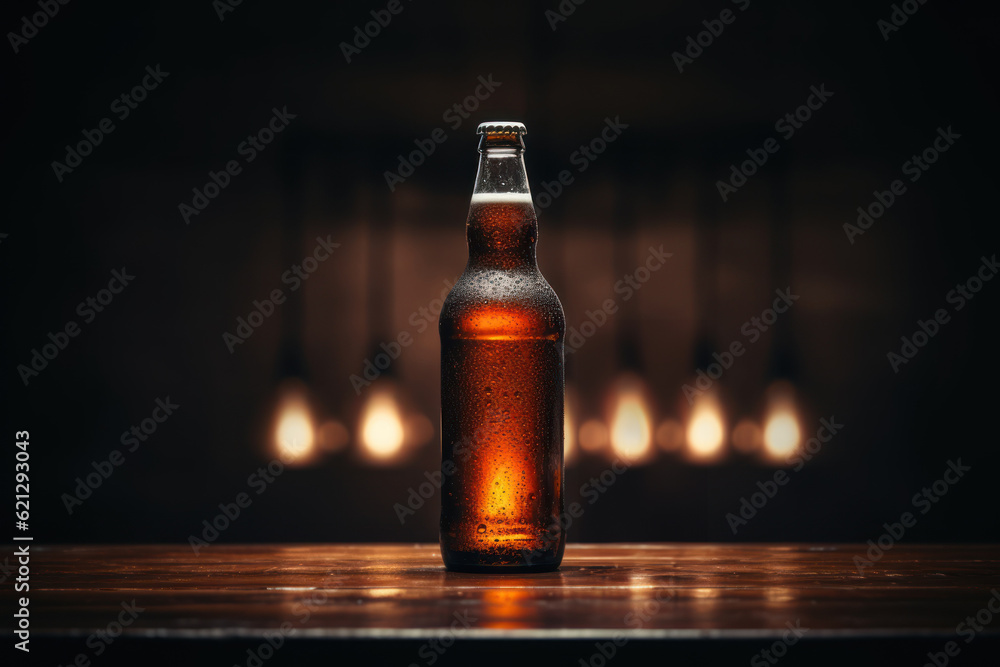 Craft beer mockup generative ai Craft beer mockup generative ai
