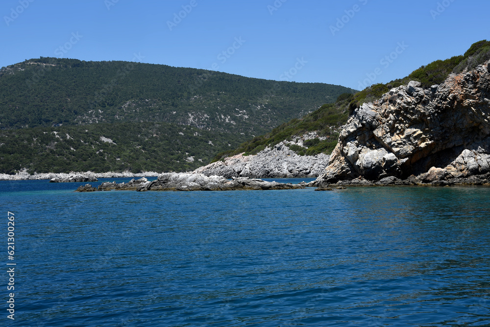 Felsenküste in der Türkischen Ägäis