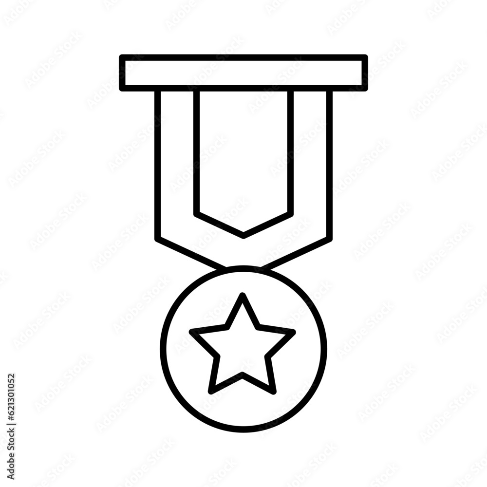 Military medal icon Military medal icon