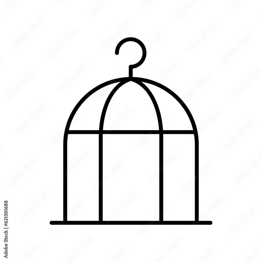 Fototapeta premium Cage icon