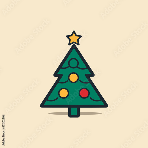 Serenity Spruce Green Christmas Tree Ico