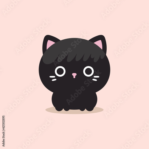 Adorable Whiskers Cute Cat Icon