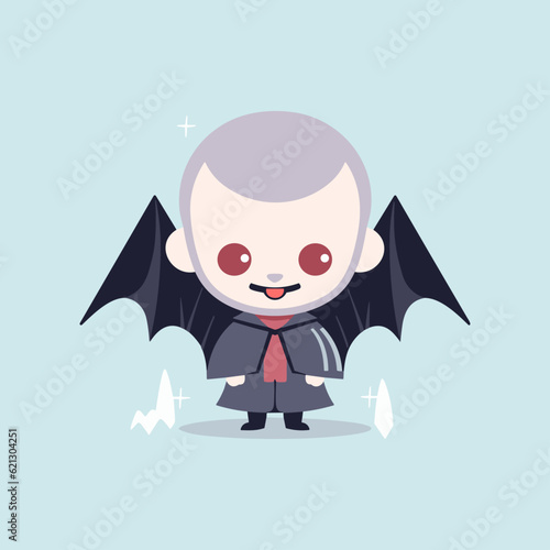 Caped Crusader Flat Icon, halloween icon