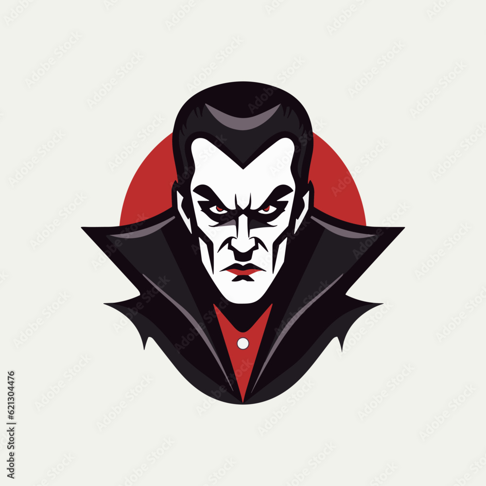 Malefic Joker Flat Icon, halloween icon