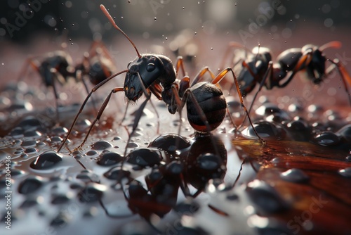 ants working, Generative AI