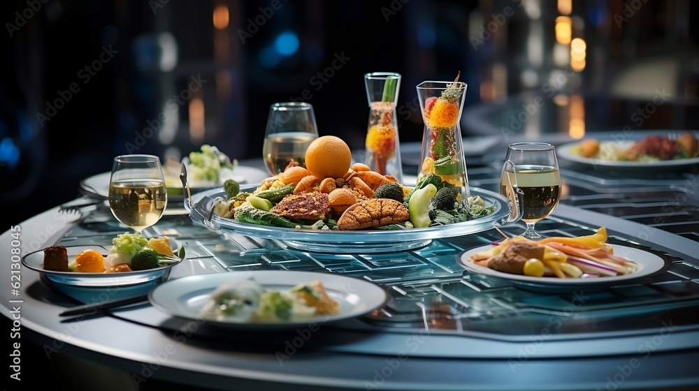 table setting for a dinner table setting for a dinner