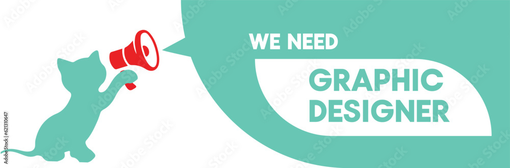 A megaphone with advertisement Banner for business. Speech bubbles with text A megaphone with advertisement Banner for business. Speech bubbles with text