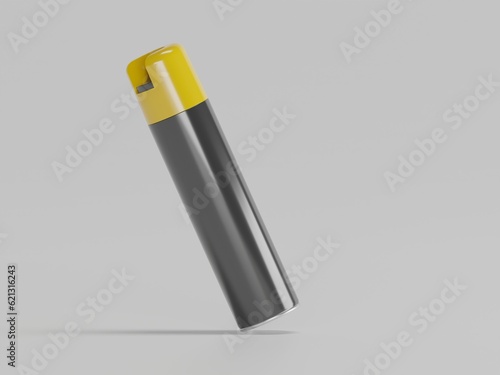 Mosquito spray bottle 3d illustration 