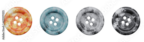 Bilde på lerret clasper button 3d set