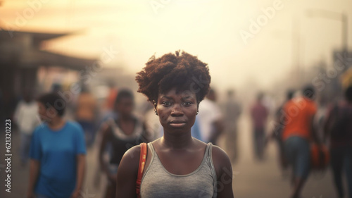 everyday life of an african...