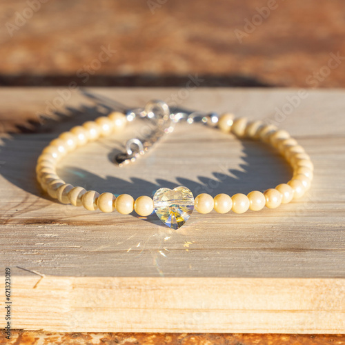 Crystal and gemstone tiny bracelets. Healing natural stones. Swarovski crystals. Beaded jewelry.