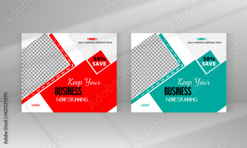 Creative Business Google Ads Banner Design Template