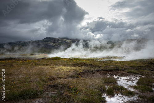 Geysir at the Golden Circle in Iceland