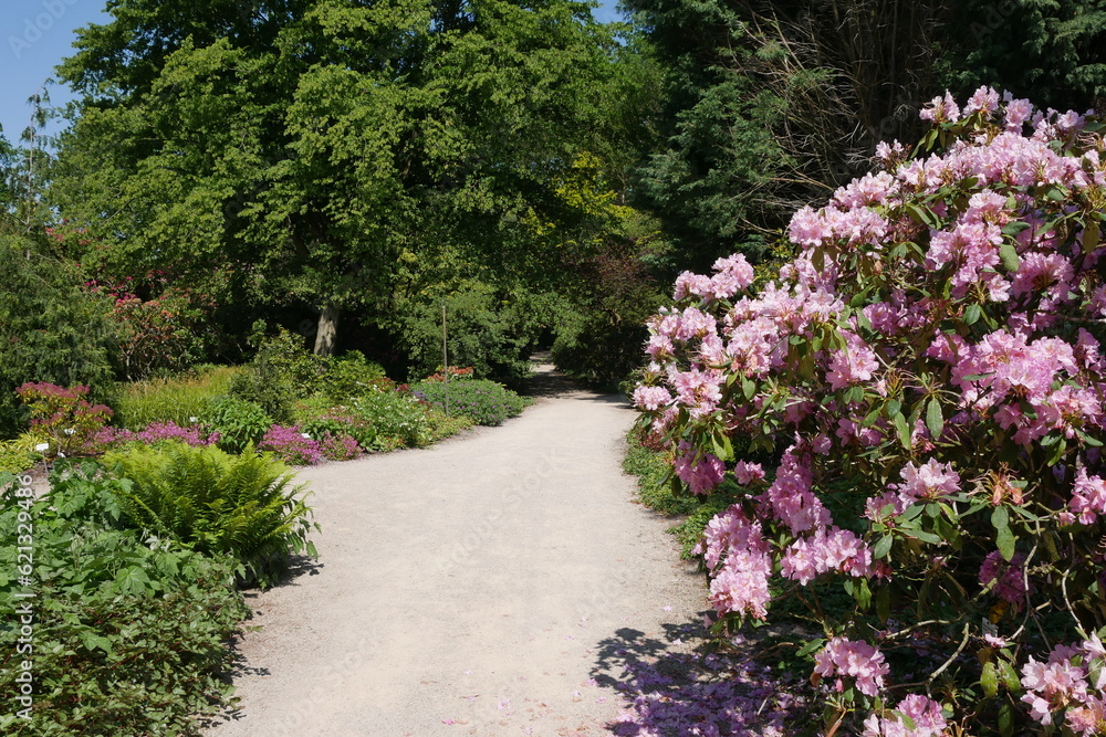 Gartenweg im Park der Gärten in Bad Zwischenahn